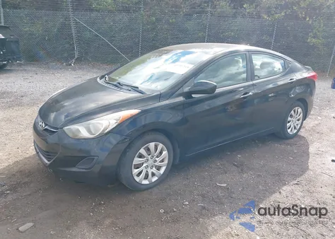 2012 Hyundai Elantra Gls (Ulsan Plant) z USA, uszkodzony, nr VIN KMHDH4AE4CU395210